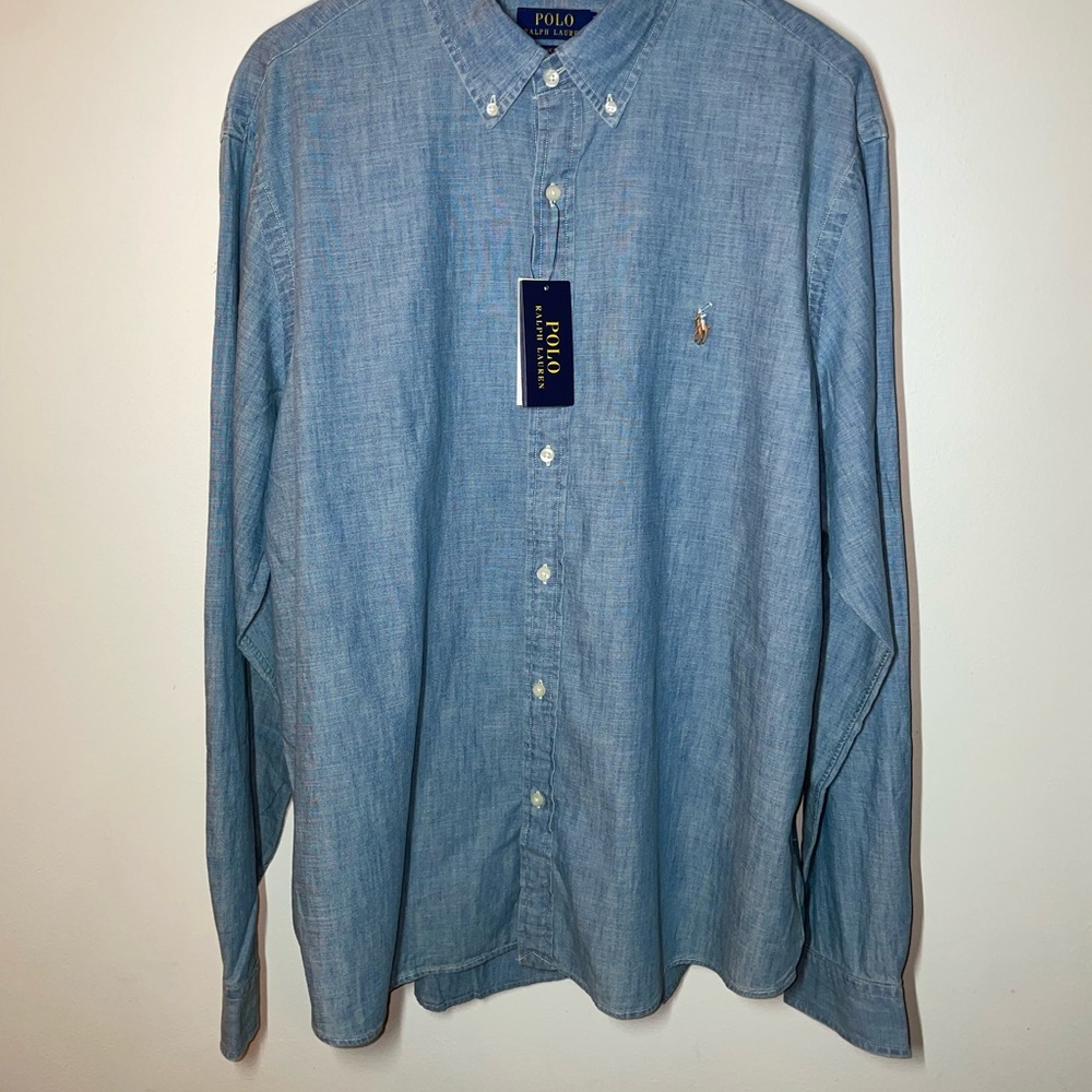 NWT Polo Ralph Lauren Classic Fit Indigo Sz 2Xl
